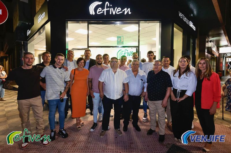 Inauguración Exposición Ventanas PVC Cortizo de Efiven y Venjife en Albacete.