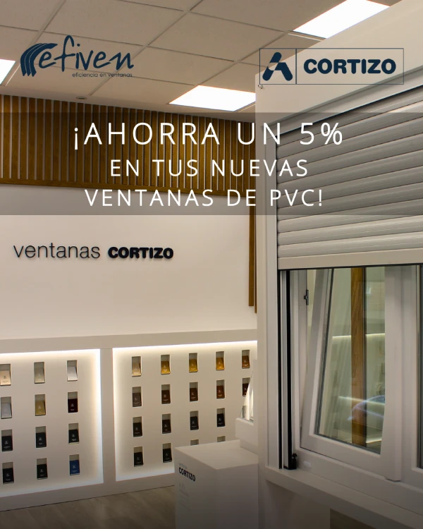 Promoción 5% Ventanas de PVC